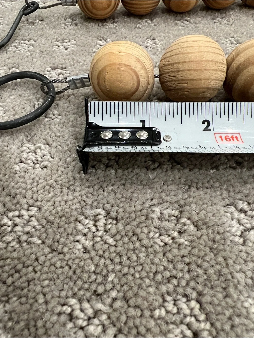Natural Wood Bead